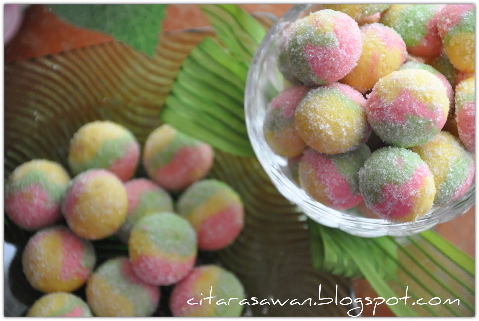 Biskut Suji Crystal / Crystal Ball Cookies - Recipes Today!