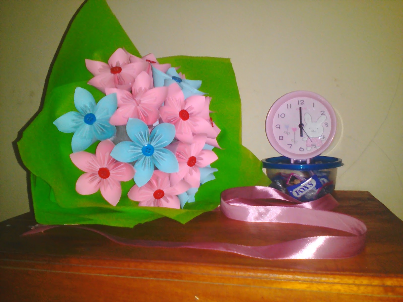 DIY !! Buat sendiri buket bunga mu ! tutorial bunga dari