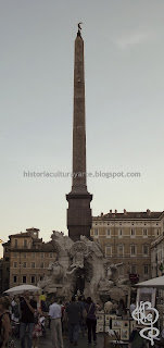 Fuente de los cuatro ríos, Bernini