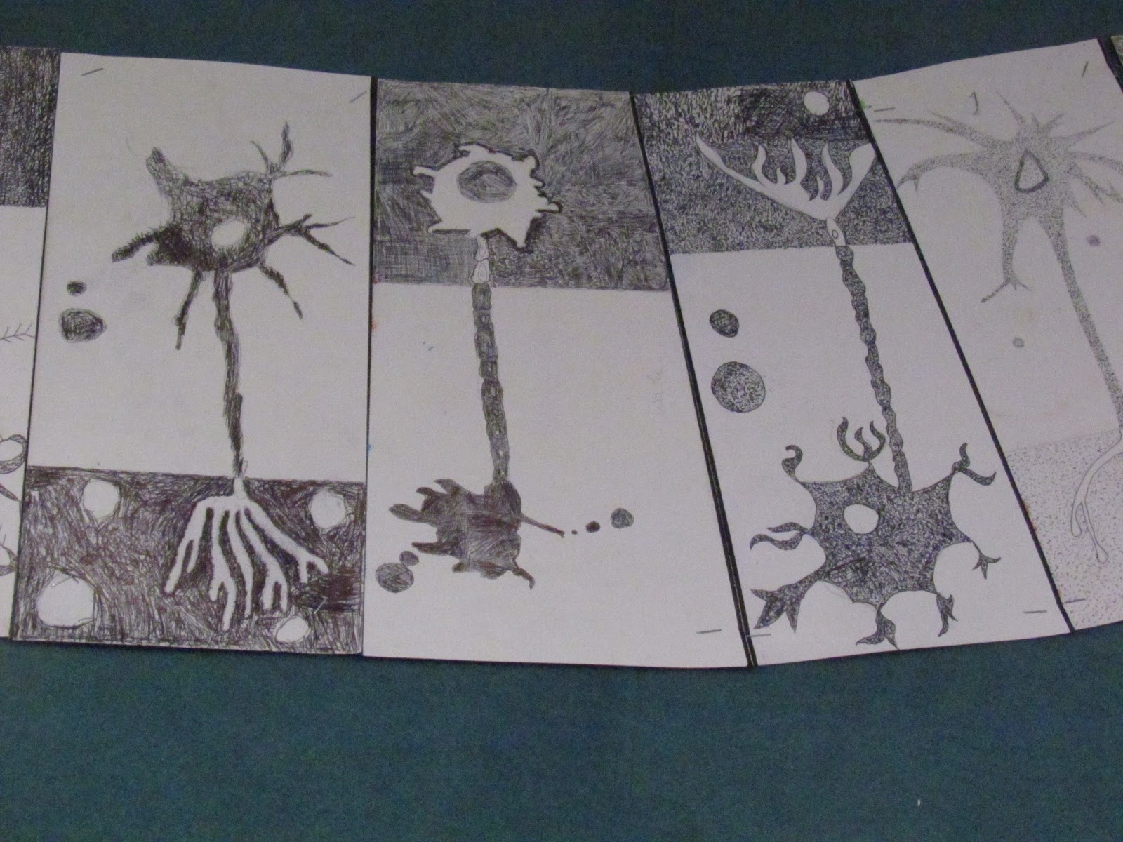 Room 14's Learning Log: Neuron Art