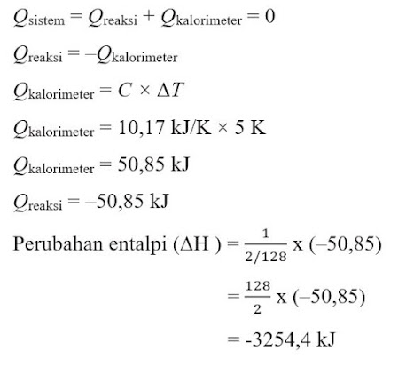 Contoh soal kalorimeter beserta jawabannya