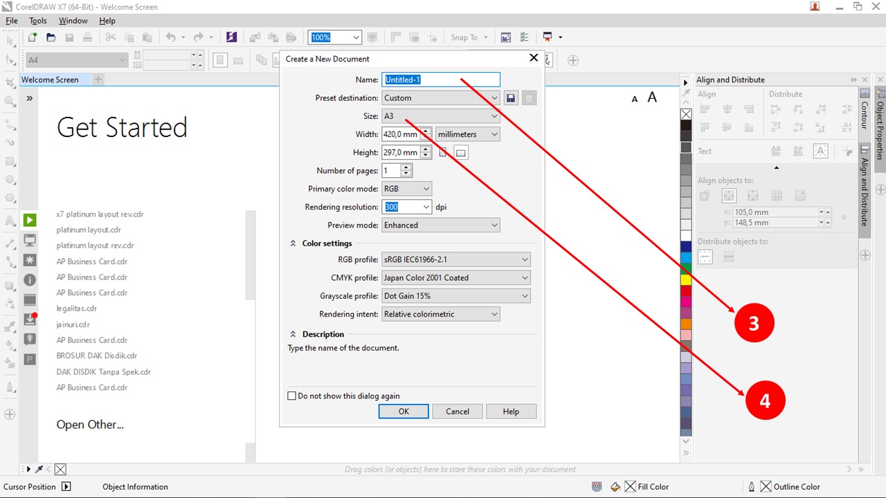 Cara Membuat Dan Mengubah Ukuran Halaman Kertas Corel Draw Andik My Id