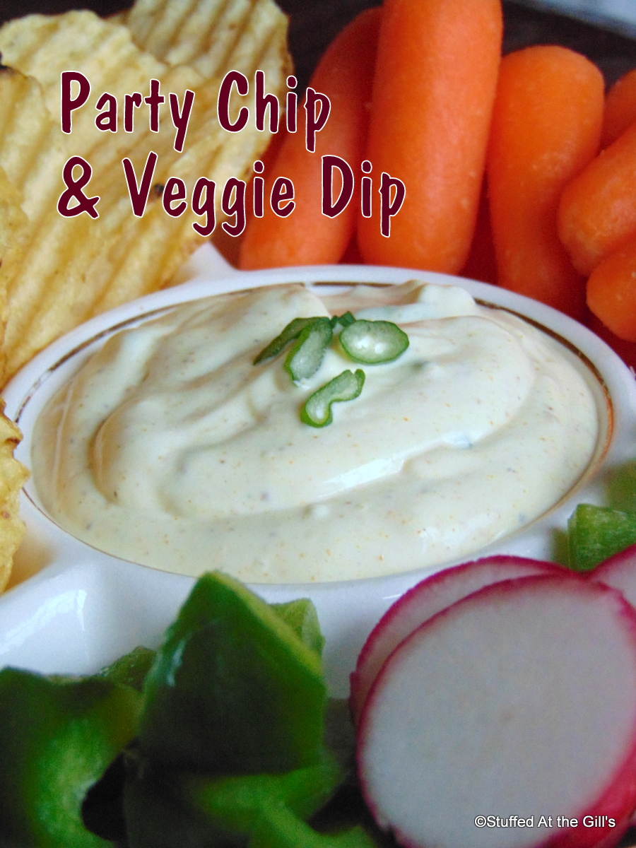 Party Chip & Veggie Dip