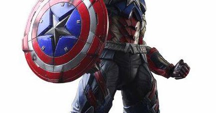 toyhaven: Square Enix Play Arts Kai Marvel Universe Variant 1/7th scale Captain  America figure