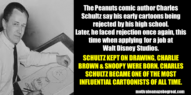 Success Stories From Famous People Who Failed Before Succeeding: Charles Schultz