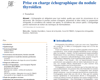 Prise en charge échographique du nodule thyroïdien (5/02/2020 ...