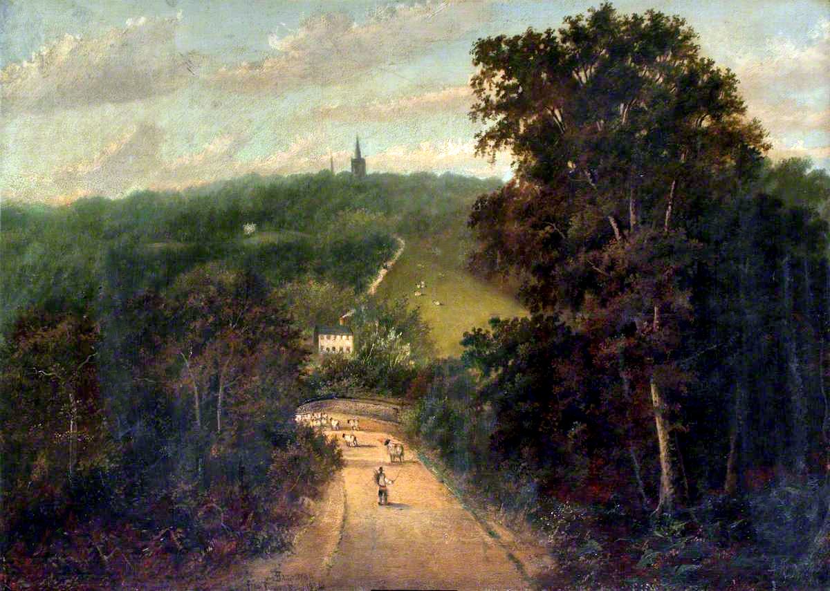 Hampstead from the Kilburn Road