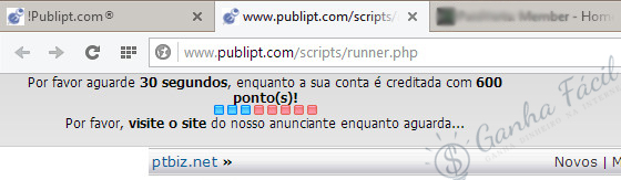 Pontos Publipt publipt pontos dinheiro ptr ganha ganhar internet paypal