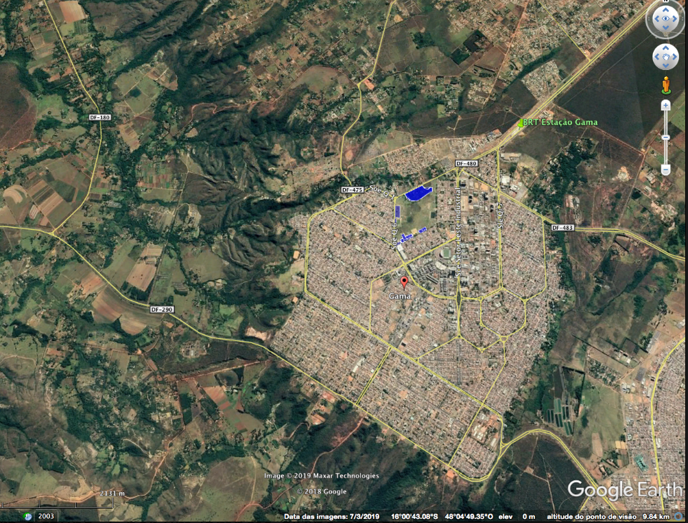 Mapa De Regularização Ponte Alta Norte Gama Df Parque Ponte Alta do Gama: definição da poligonal | Gama Livre