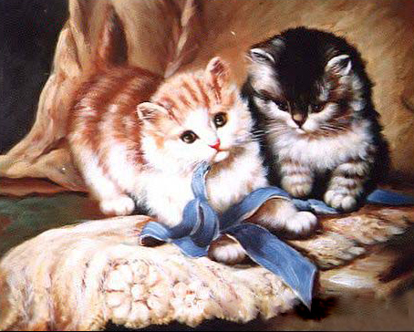 57 Koleksi Gambar Lukisan Hewan Kucing Hd Gambar Hewan