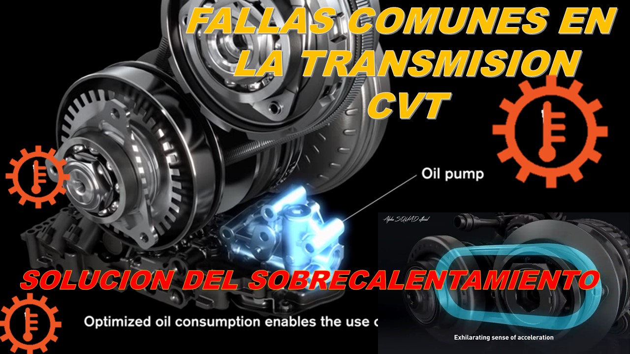 POR QUE SE CALIENTA LA TRANSMISION AUTOMATICA CVT SOLUCIONES Y DATOS