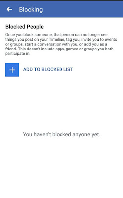 Blocked List On Facebook - How To See Facebook Blocked List