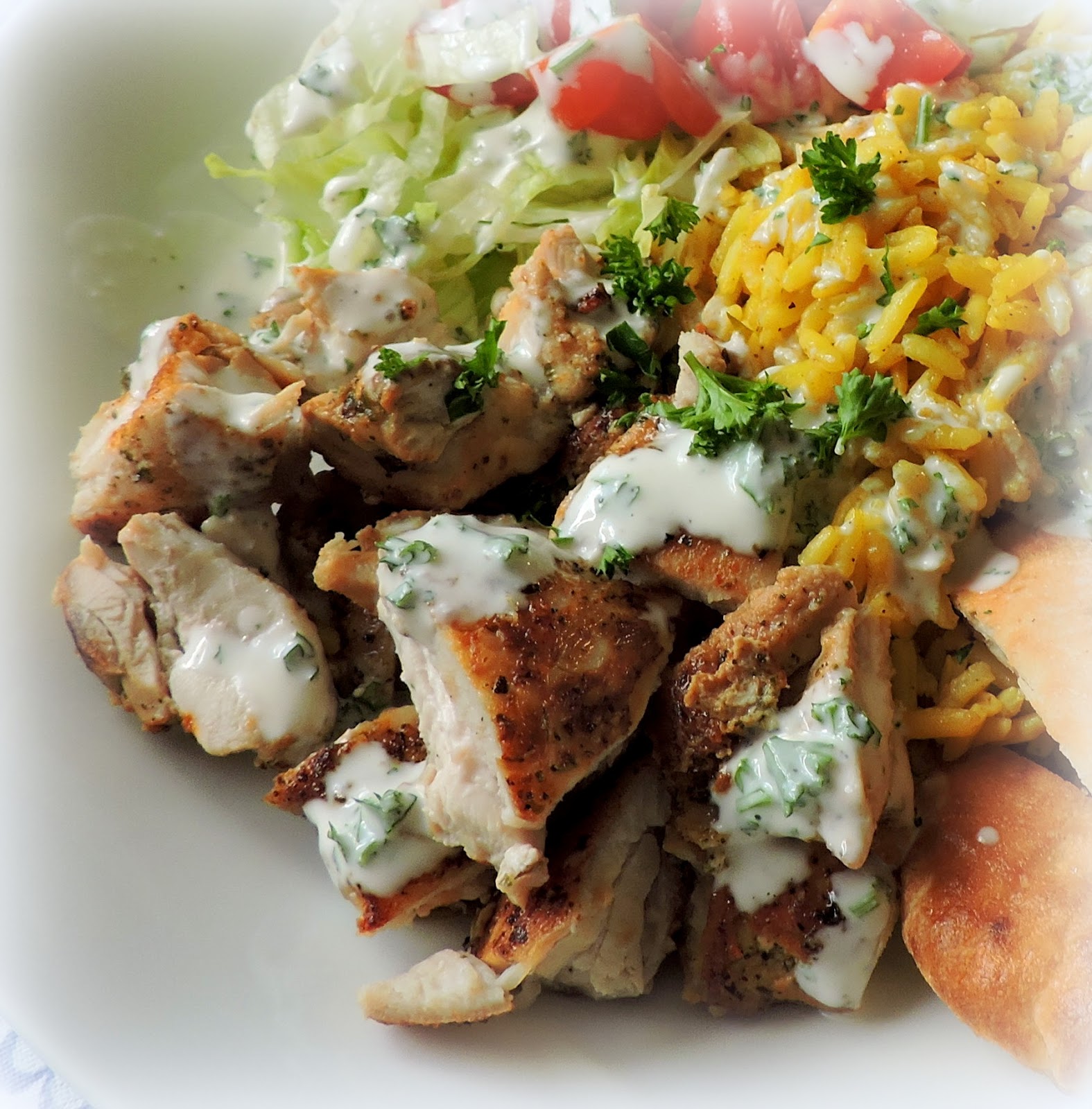 Street Cart Chicken & Rice The English Kitchen