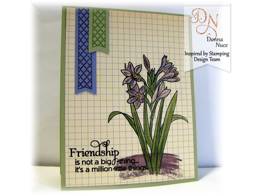 Inspried by Stamping, Crafty Colonel, Friends Forever, Friendship card