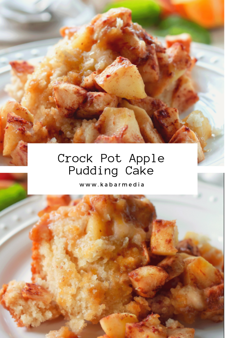 Crock Pot Apple Pudding Cake