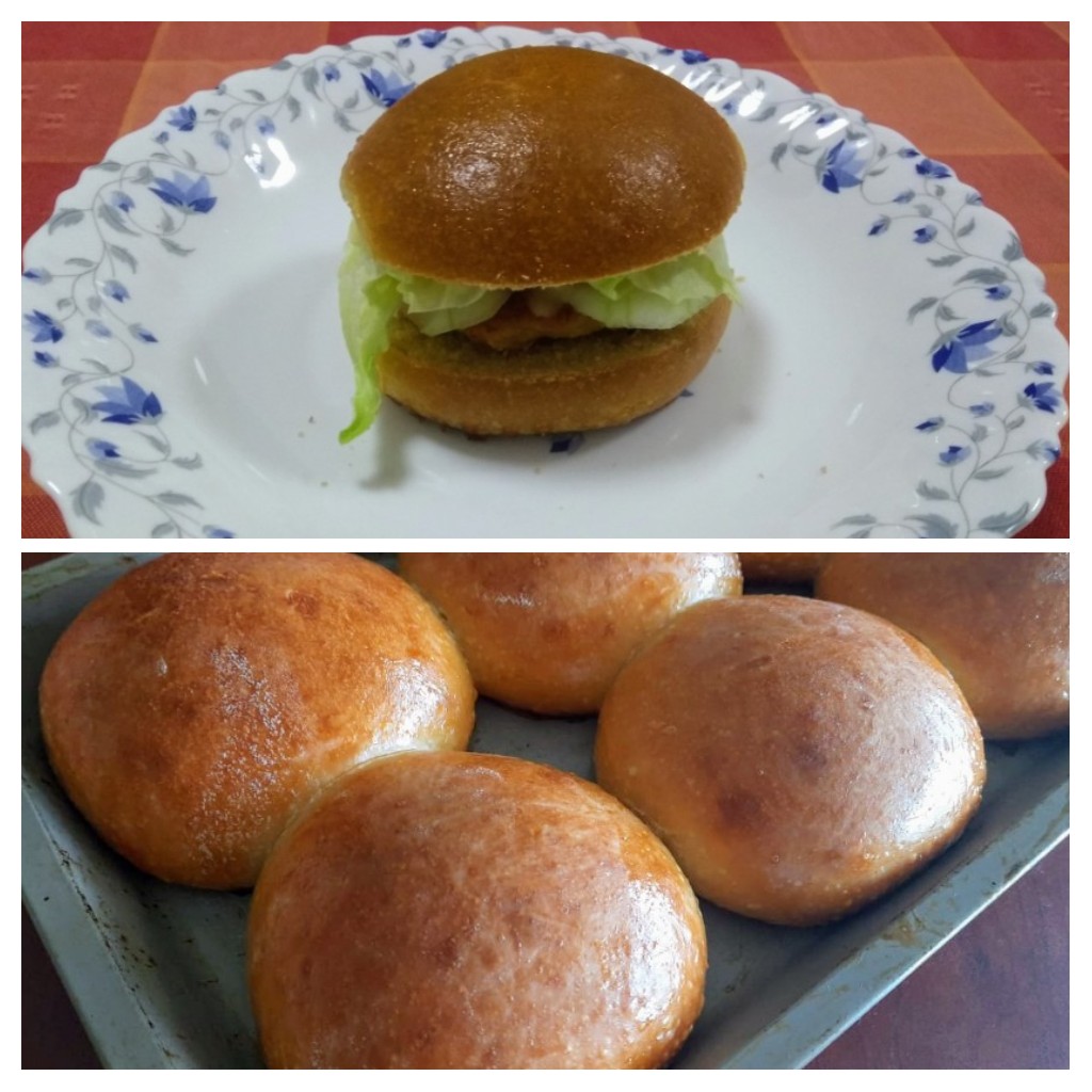 Experiments in my kitchen Burger Bun without Yeast