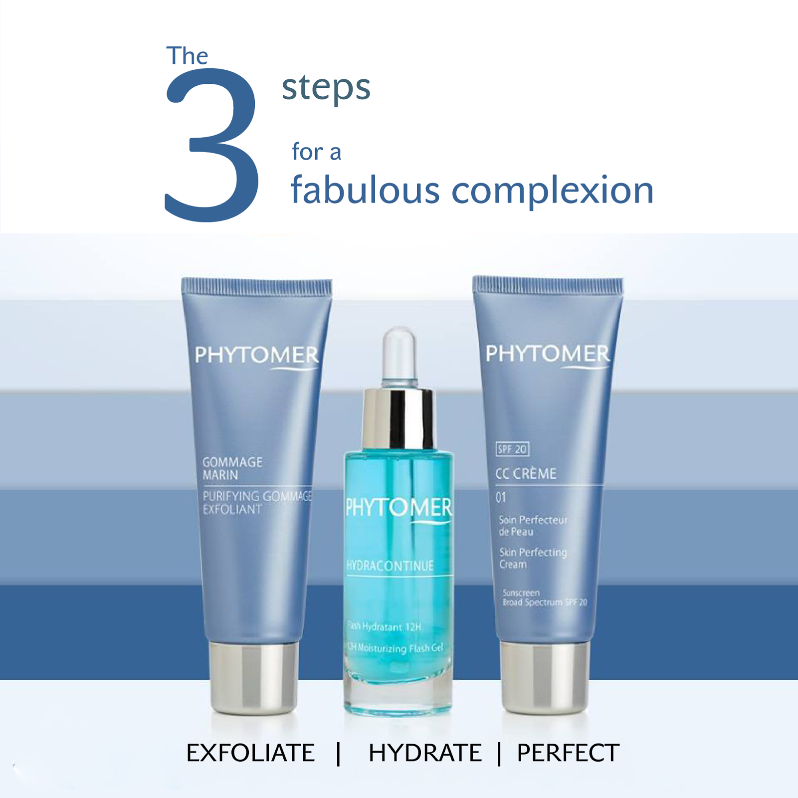 Your Skin Confidential Phytomer  Three Key Steps to a Perfect Complexion