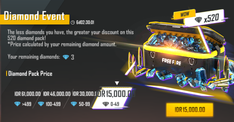 Event Diamond Special Air Drop 468 Spooky Night Semakin