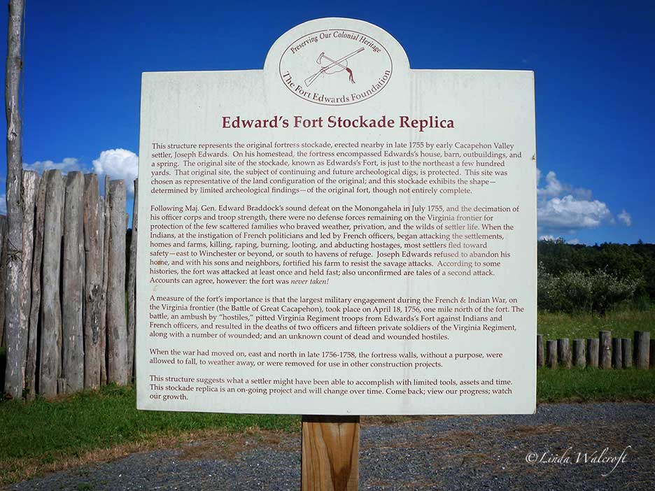 The View from Squirrel Ridge Return to Fort Edwards