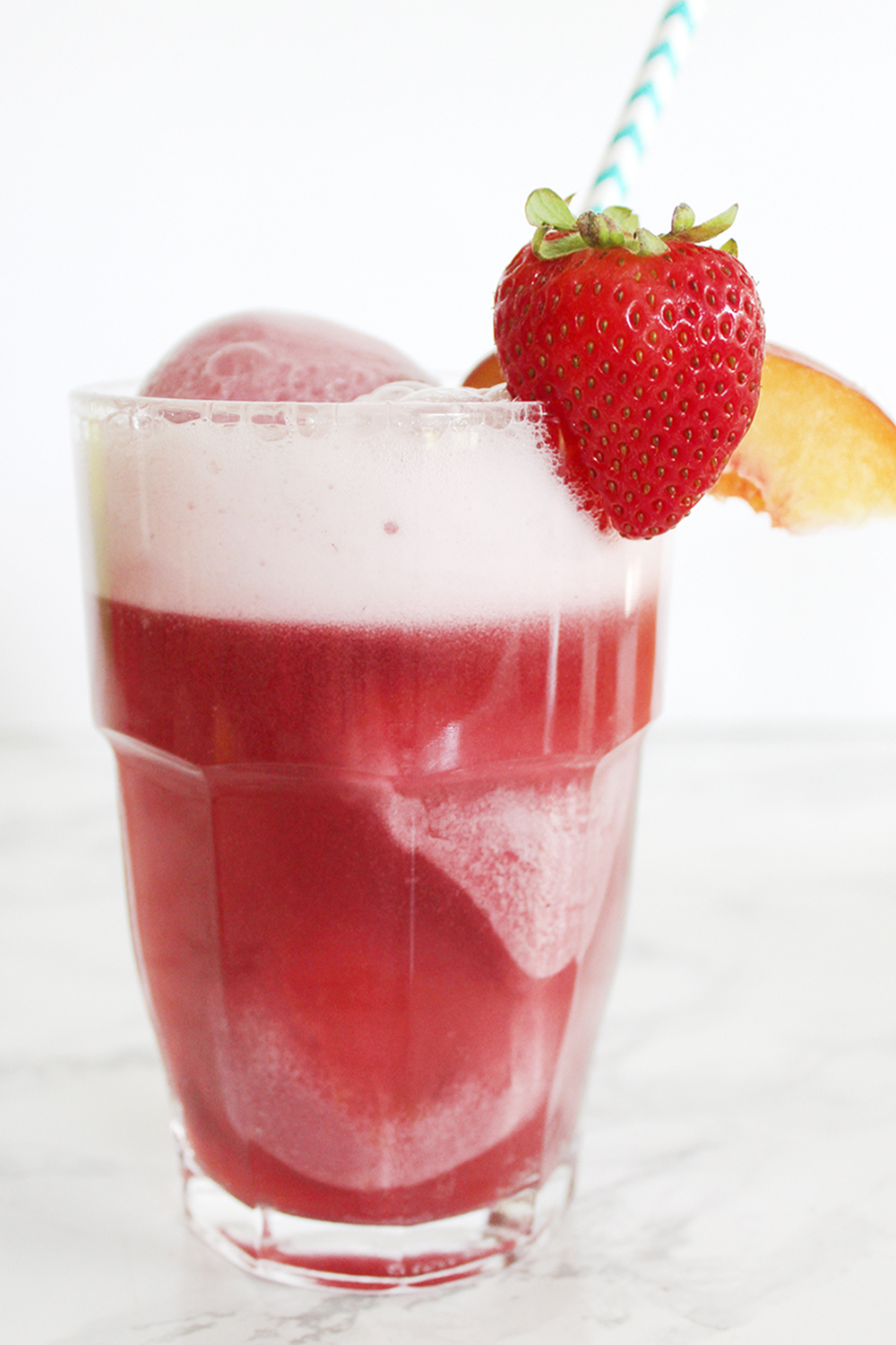 Southern Mom Loves The Perfect End of Summer Treat Fruity Sorbet Floats!