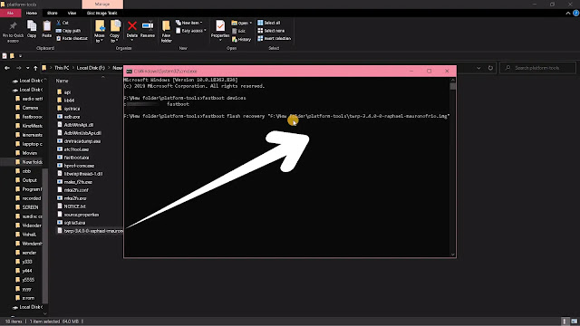 command for twrp installation give command for twrp installation