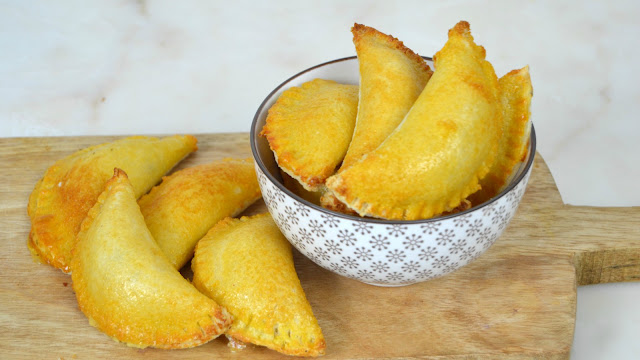 Empanadillas de queso con pan de molde