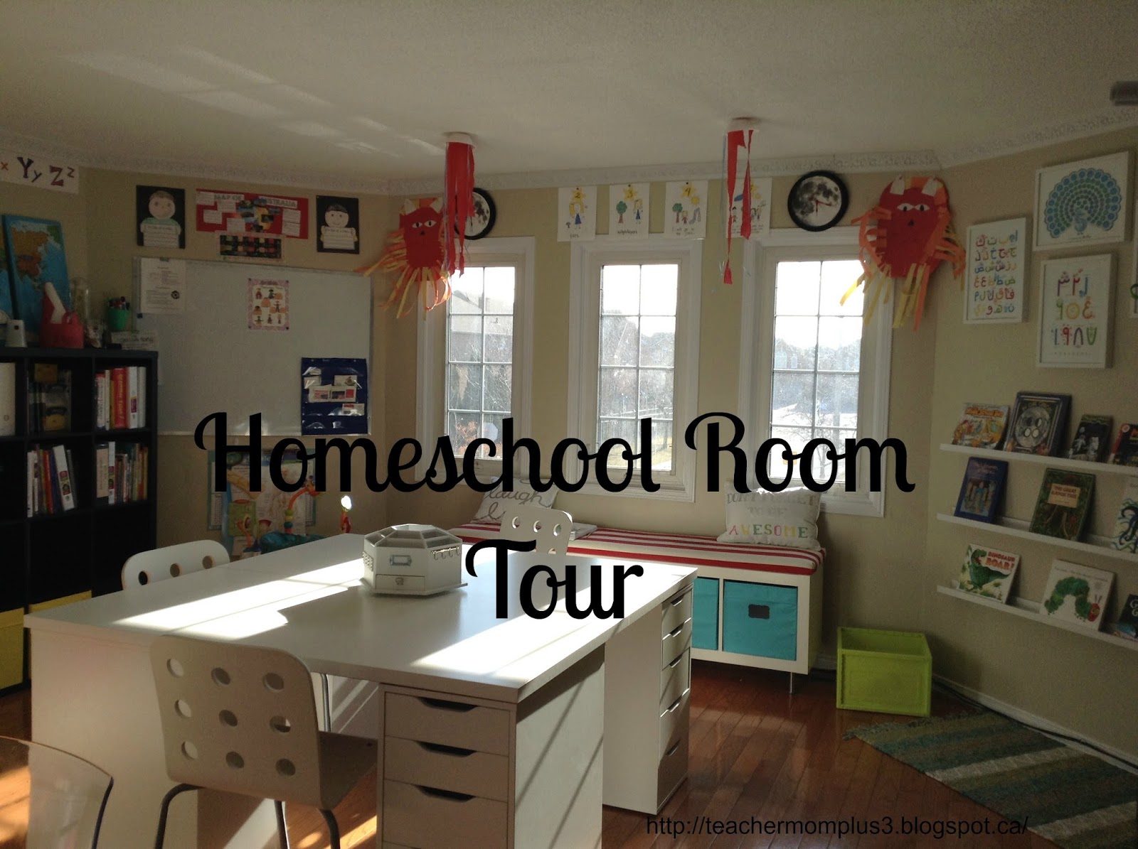 homeschool room tour