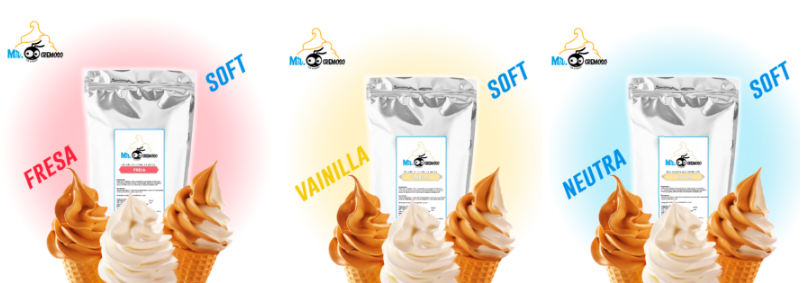 Base para helados en Mercado Del Gallito
