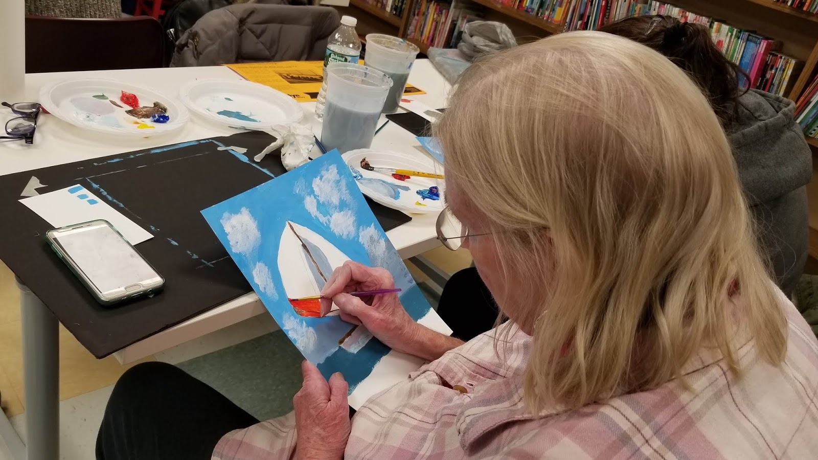teaching art Art Classes for Seniors