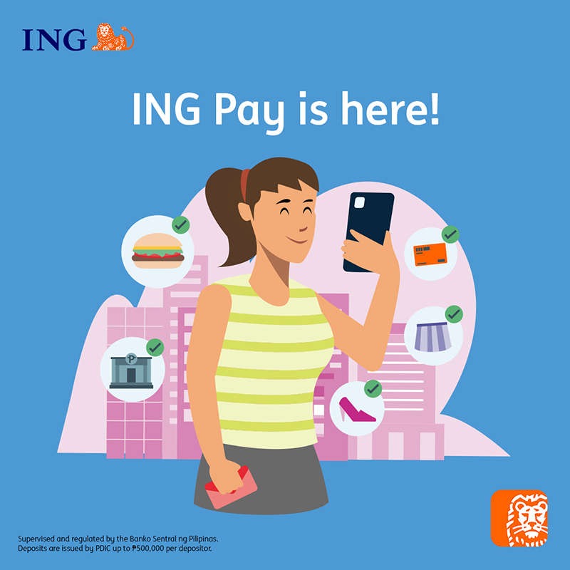 You can now use the ING Pay card for a more secured and flexible digital payments