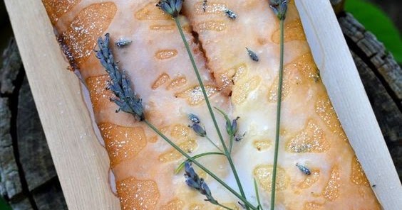 Floral Adventures: Lavender Lemon Loaf Cake - Fish Food