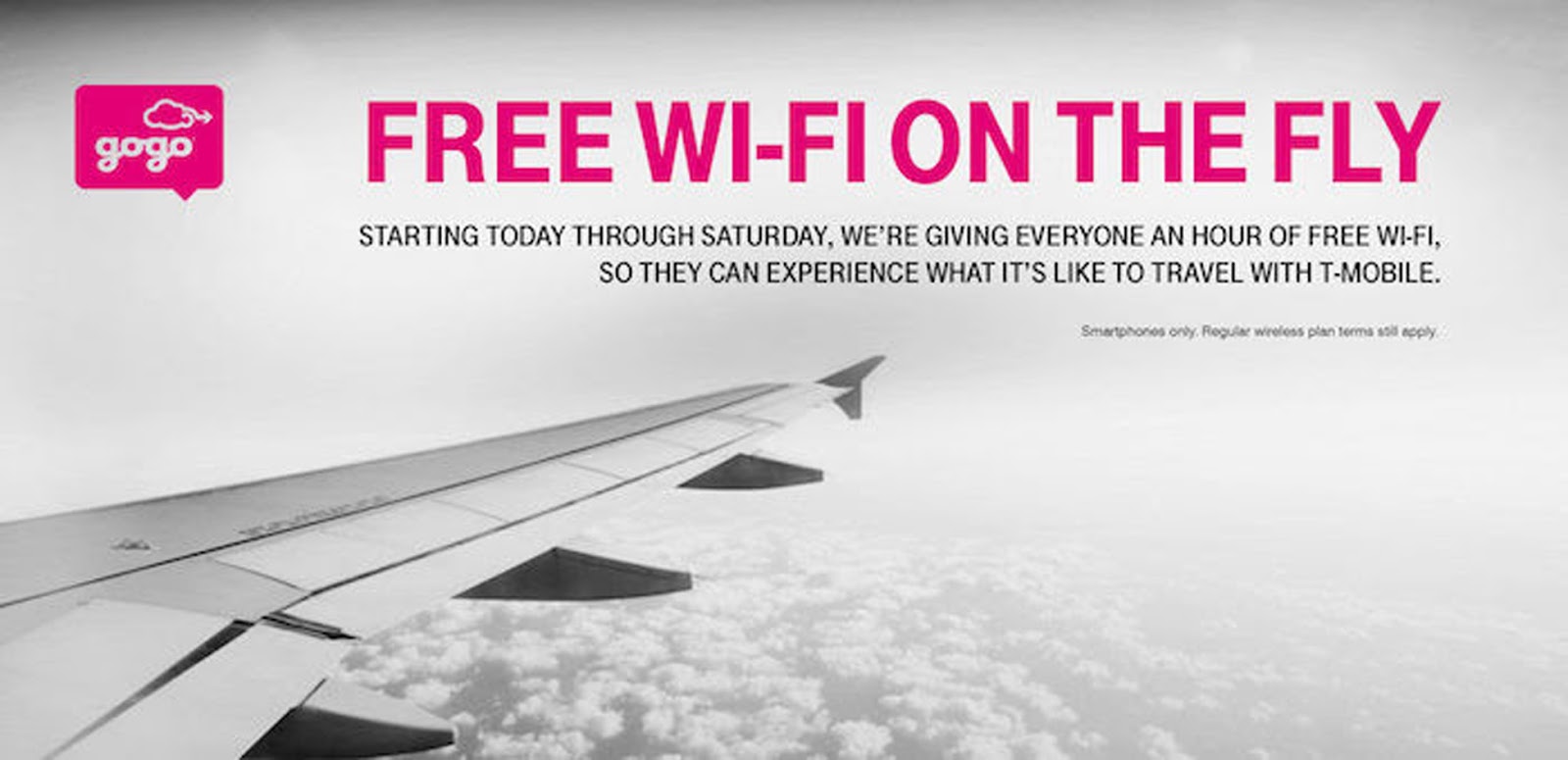 Get A Free Hour Of Inflight Wi Fi With Gogo This Week Laptoptravel A Special Deal For Air Travelers This Week With Free Inflight Wi Fi From Gogo T Mobile