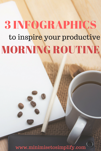 3 INFOGRAPHICS TO INSPIRE YOUR PRODUCTIVE MORNING ROUTINE !