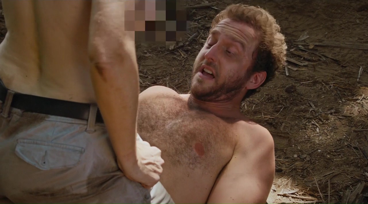 ausCAPS: Will Greenberg shirtless in Wrecked 1-10 "Cop Trick