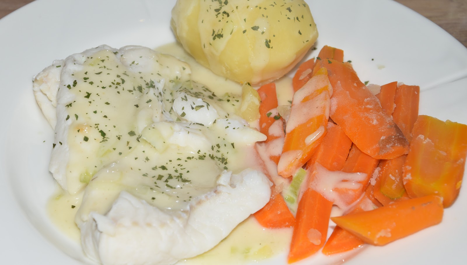 Tilleggstips Om Torsk I Hvit Saus Oppskrift