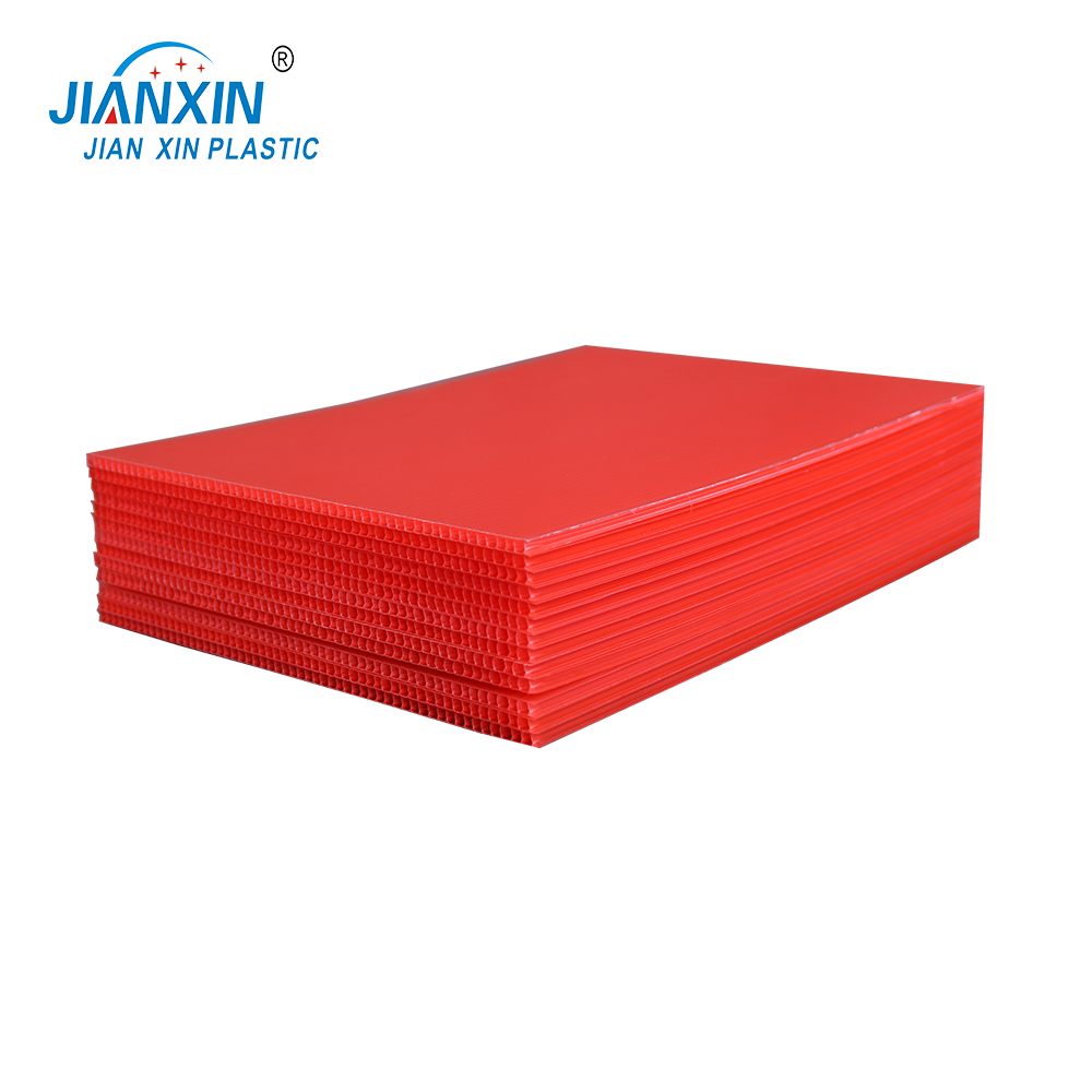 Flame Retardant Correx Plastic Sheets Grade Distinction