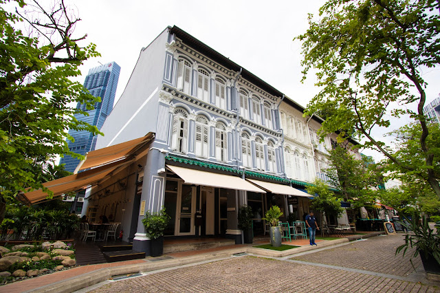 Shop house-Case coloniali-Duxton hill-Singapore