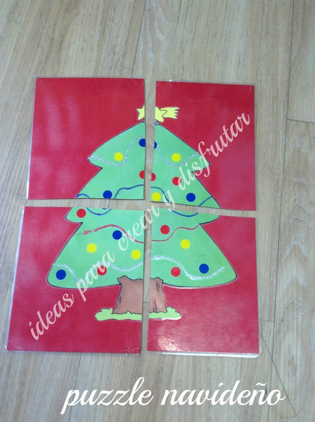 Puzzles de Navidad Ideas para "crear y disfrutar" por Cristina Gil Gil