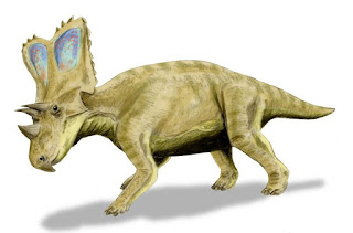 عالم الديناصورات بأجزائه الاربعة Chasmosaurus_BW