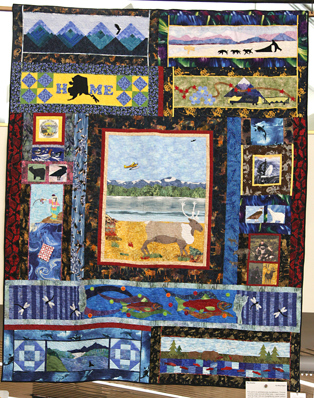 Anchorage Log Cabin Quilters, Inc. 2018 Great Alaska Quilt Show Large Quilts