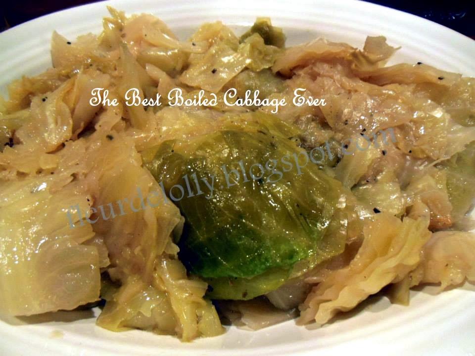 Fleur de Lolly The Best Boiled Cabbage Ever