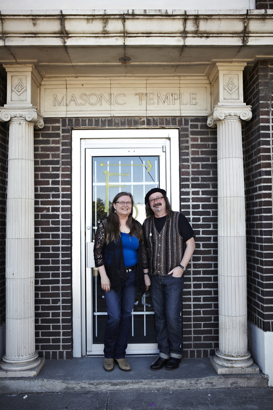 Adrian and Carla at The Holy Moly, Clarksdale, Mississippi