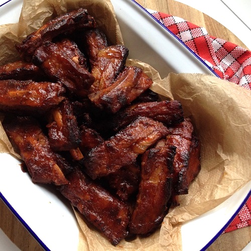 Greenway36 Spare Ribs aus dem Backofen mit EssigKetchupHonigmarinade