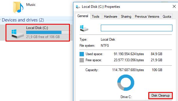 Cara menghapus cache dan file Cara menghapus cache dan file