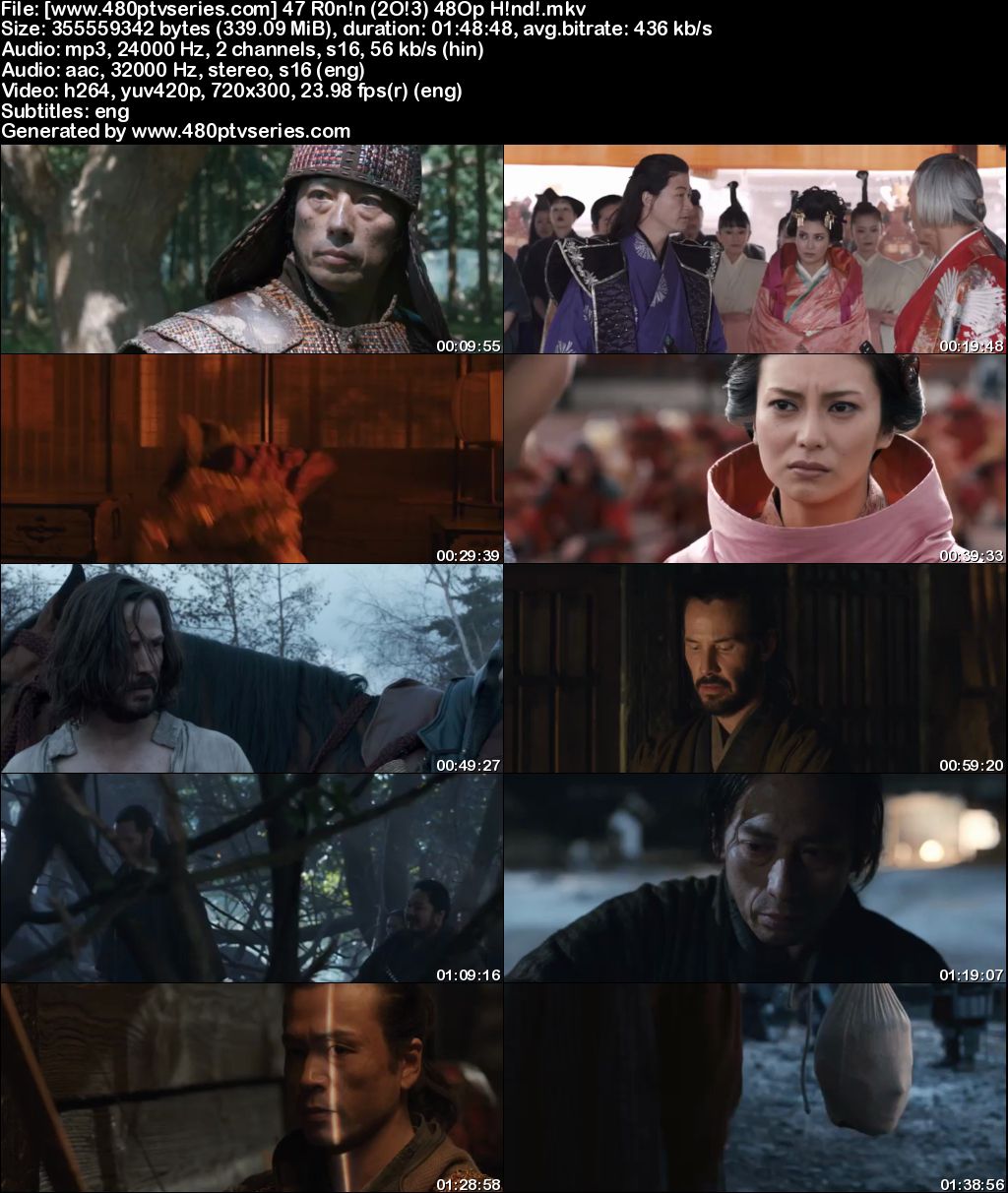 47 Ronin (2013) 300MB Full Hindi Dual Audio Movie Download 480p Bluray Free Watch Online Full Movie Download Worldfree4u 9xmovies