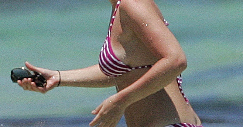 Elisha Cuthbert Hot Bikini Candids In Malibu ~ Disney Star