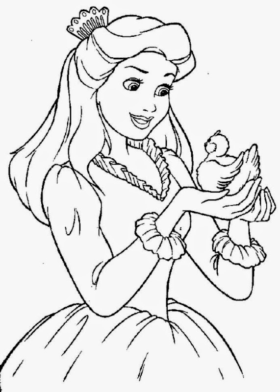 Princess Coloring Pictures | Free Coloring Pictures