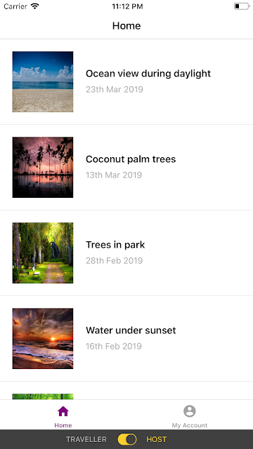 Add View below TabBar Controller in swift - iOS Add View below TabBar Controller in swift - iOS