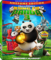 Kung Fu Panda 3 Blu-ray Cover