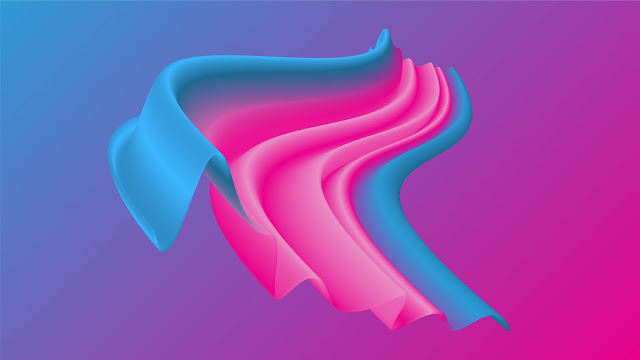 How to Create Abstract Background Flying Silk in Adobe Illustrator Tutorial